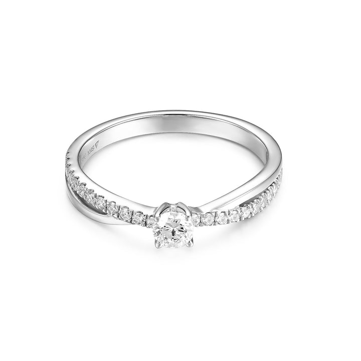 Anillo de Compromiso Laboratorio Pave Infinito