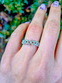 Anillo de diamantes Cluster