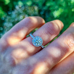 Anillo De Compromiso Halo Clásico