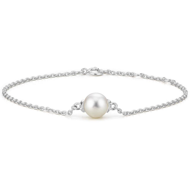 Pulsera Clásica con Perla Akoya