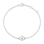 Pulsera Clásica con Perla Akoya