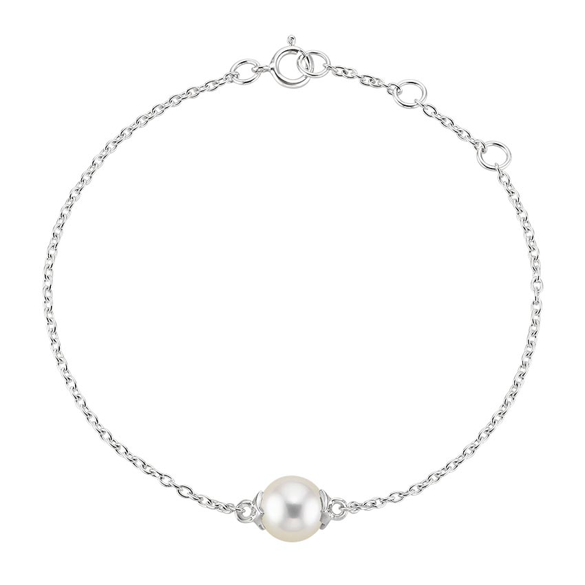 Pulsera Clásica con Perla Akoya