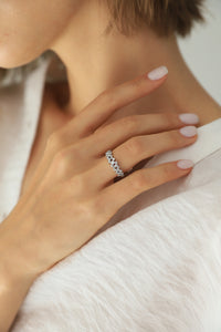 Anillo de diamantes Cluster