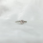 Anillo de compromiso Halo Sparkle