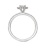 Anillo de compromiso Halo Sparkle