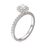 Anillo de compromiso Halo Sparkle