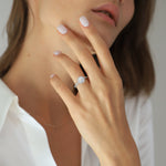 Anillo De Compromiso Halo Clásico