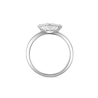 Anillo de Compromiso Halo Florencia