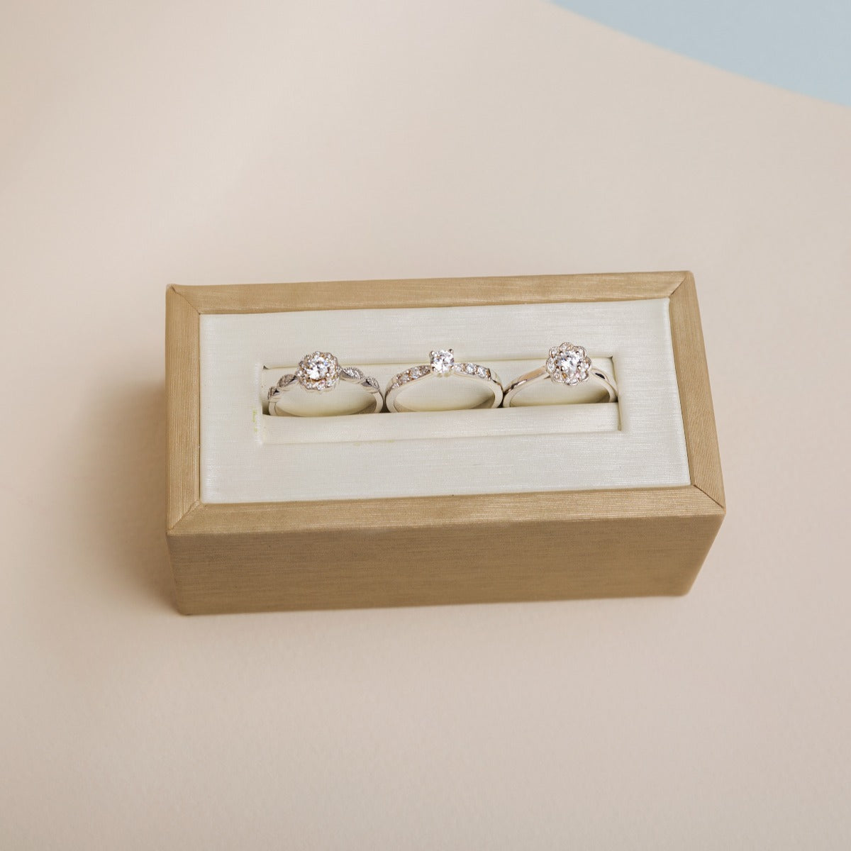 Anillo De Diamantes Halo Nube