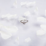 Anillo De Compromiso Halo Vintage Milgrain