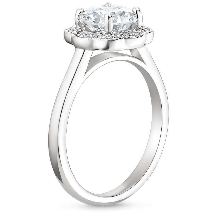 Anillo De Diamantes Halo Nube