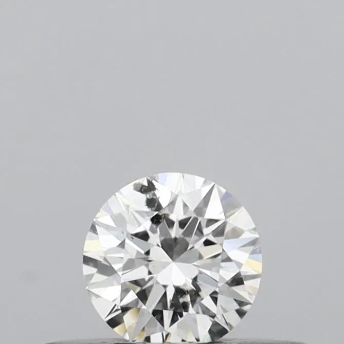 0.19ct Round Natural Diamond (Colour E, Clarity I1, Cut EX, IGI Certified)