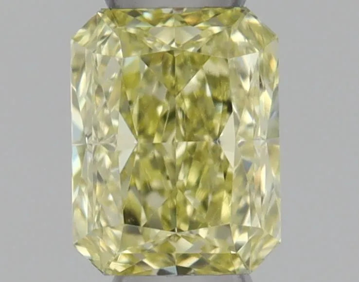 0.23ct Radiant Natural Diamond (Colour Fancy Yellow, Clarity VS2, Cut GD, GIA Certified)