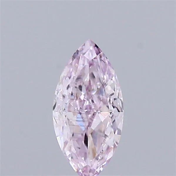 0.30ct Marquise Natural Diamond (Colour Fancy Light Pink, Clarity SI1, GIA Certified)