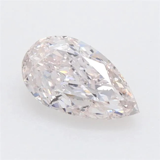 0.30ct Pear Natural Diamond (Colour Very Light Pink, Clarity SI1, GIA Certified)