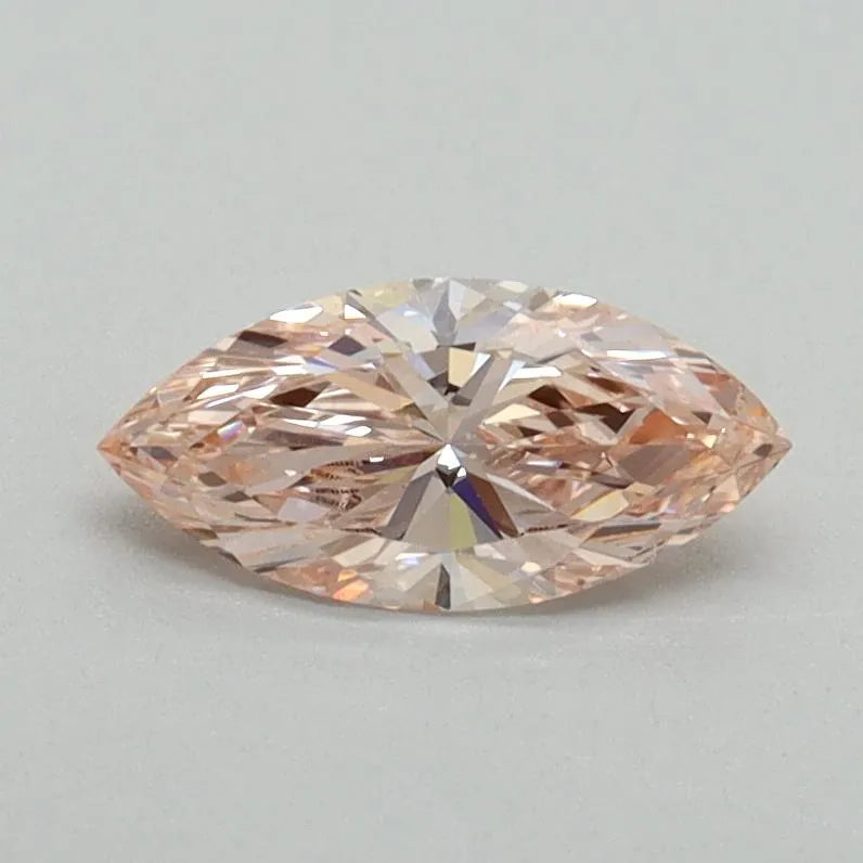 0.52ct Marquise Lab Grown Diamond (Colour Fancy Intense Pink, Clarity VS1, IGI Certified)