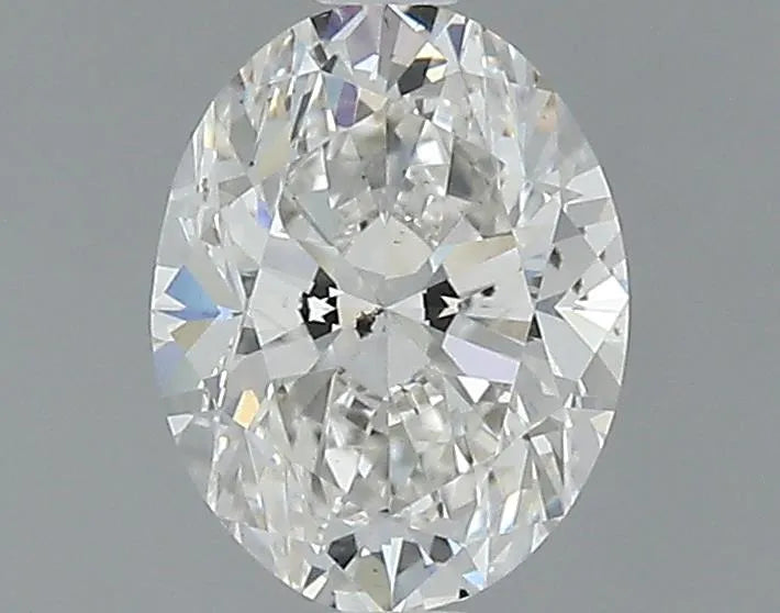 0.80ct Oval Natural Diamond (Colour H, Clarity SI1, Cut GD, GIA Certified)