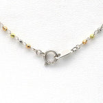 Pulsera Tricolor Esferas 18K