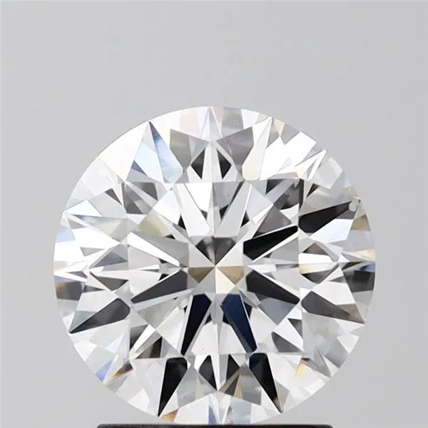2.00ct Round Lab Grown Diamond (Colour D, Clarity VS2, Cut ID, IGI Certified)