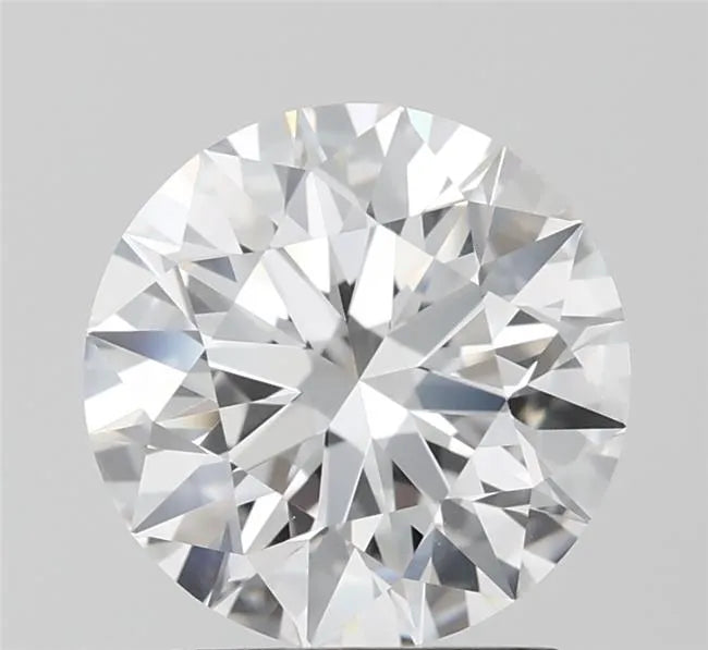 2.06ct Round Lab Grown Diamond (Colour D, Clarity VVS1, Cut ID, IGI Certified)