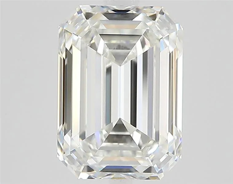 2.15ct Emerald Natural Diamond (Colour H, Clarity VVS1, GIA Certified)