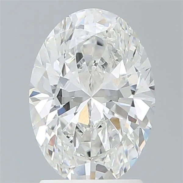 2.16ct Oval Lab Grown Diamond (Colour E, Clarity VS1, IGI Certified)
