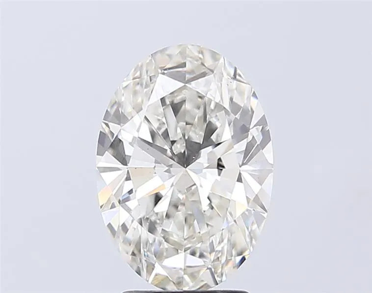 2.50ct Oval Lab Grown Diamond (Colour G, Clarity VS1, IGI Certified)