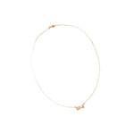 Collar Liviano de Oro Amarillo 14K Love
