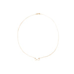 Collar de Oro Amarillo 14K con Símbolo Infinito