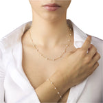 Collar de Perlas Naturales en Oro Amarillo 14K