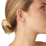 Aros Clásicos de Oro Amarillo 14K 18mm