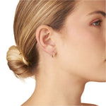 Aros Clásicos de Oro Amarillo 14K 12mm