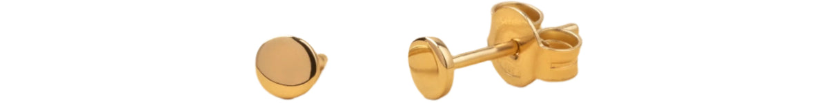 Aros Redondos de Oro Amarillo 14K