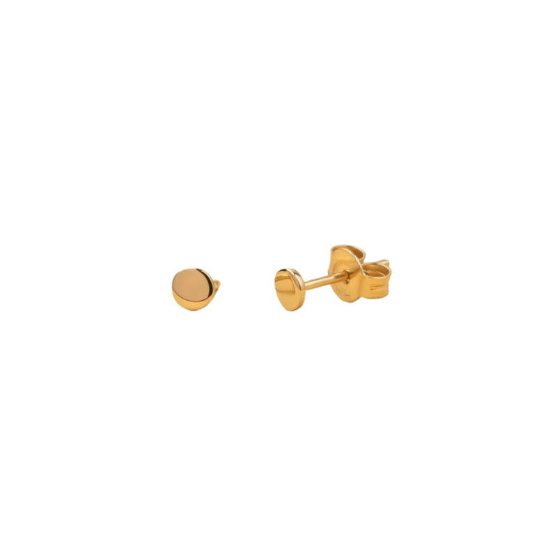 Aros Redondos de Oro Amarillo 14K
