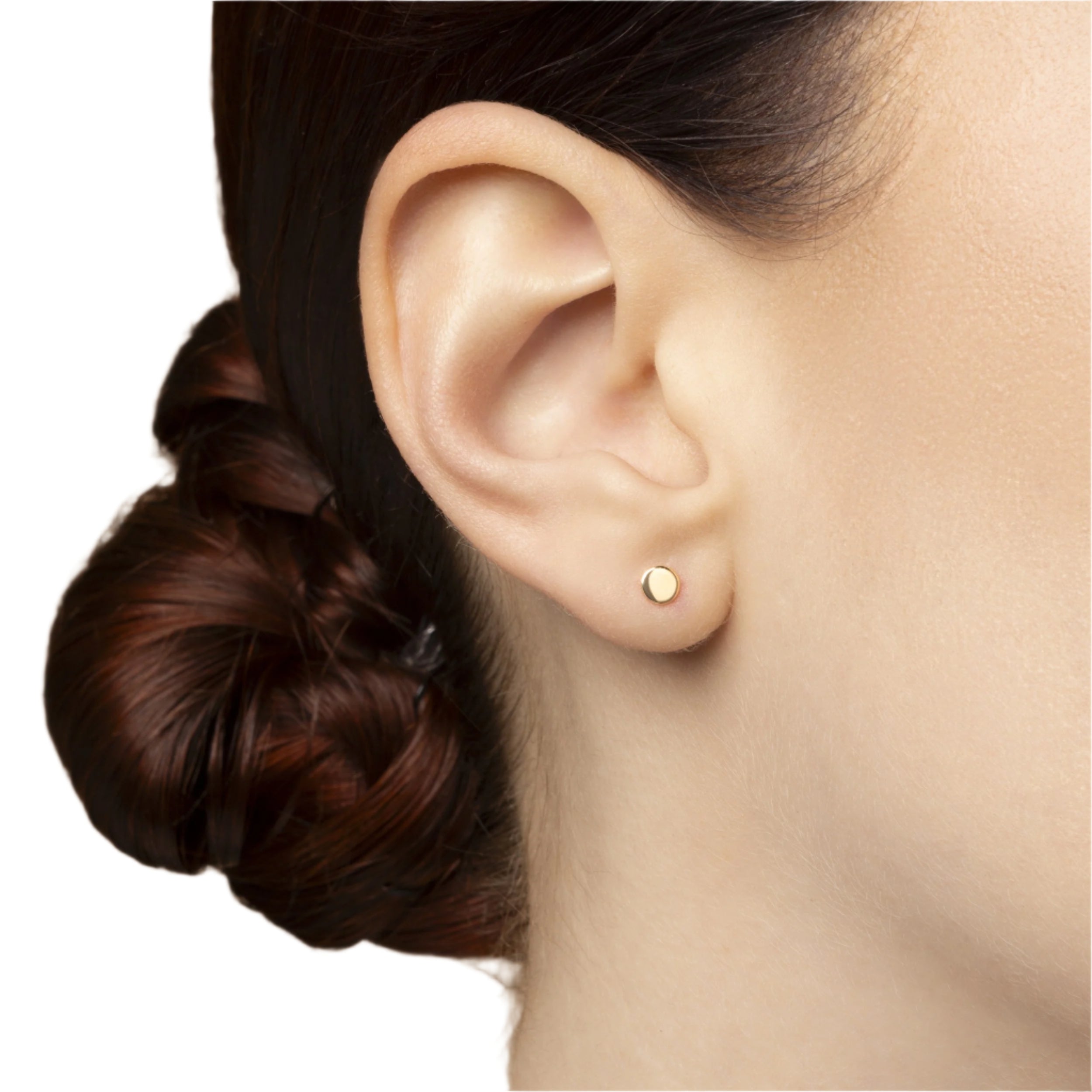 Aros Redondos de Oro Amarillo 14K