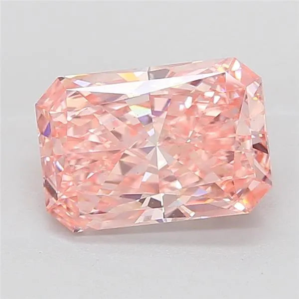 4.01ct Radiant Lab Grown Diamond (Colour Fancy Vivid Pink, Clarity VS2, IGI Certified)