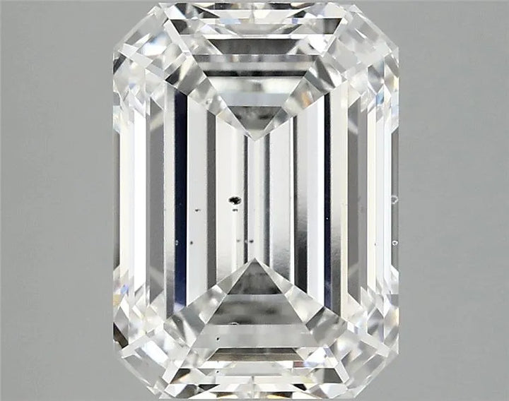 4.06ct Emerald Lab Grown Diamond (Colour F, Clarity SI1, IGI Certified)