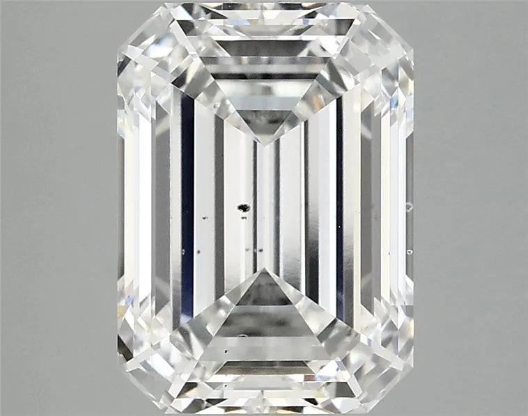 4.06ct Emerald Lab Grown Diamond (Colour F, Clarity SI1, IGI Certified)