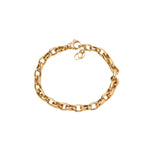 Pulsera Hueca de Oro Amarillo 14K