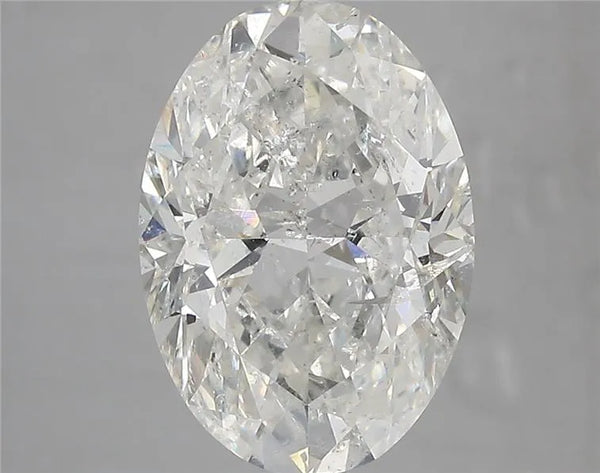 5.03ct Oval Natural Diamond (Colour I, Clarity I1, Cut VG, IGI Certified)