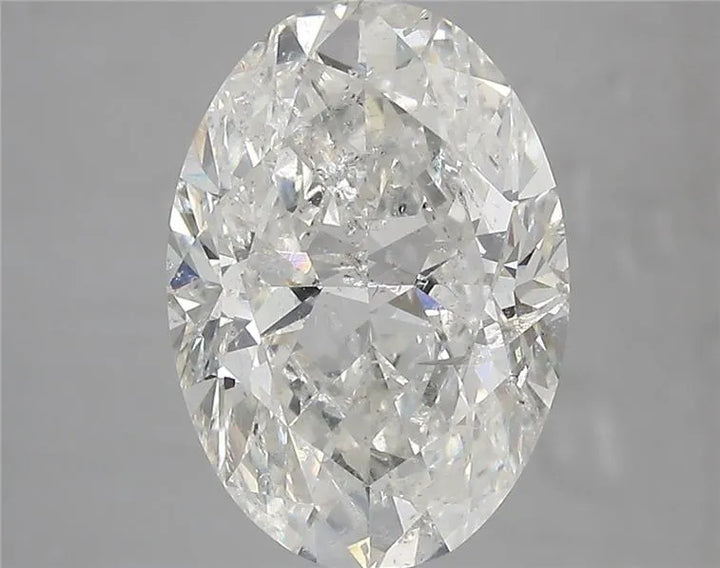 5.03ct Oval Natural Diamond (Colour I, Clarity I1, Cut VG, IGI Certified)