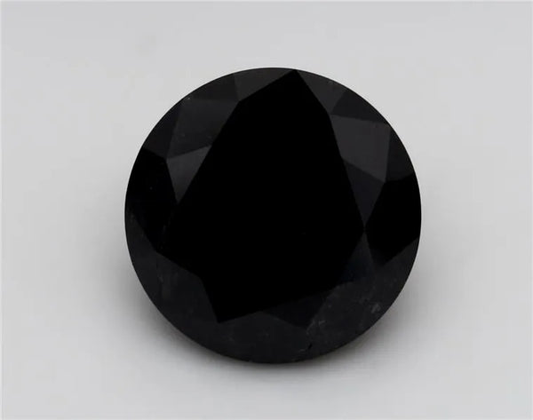 6.01ct Round Natural Diamond (Colour Fancy Black, Clarity VVS2, Cut EX, GIA Certified)