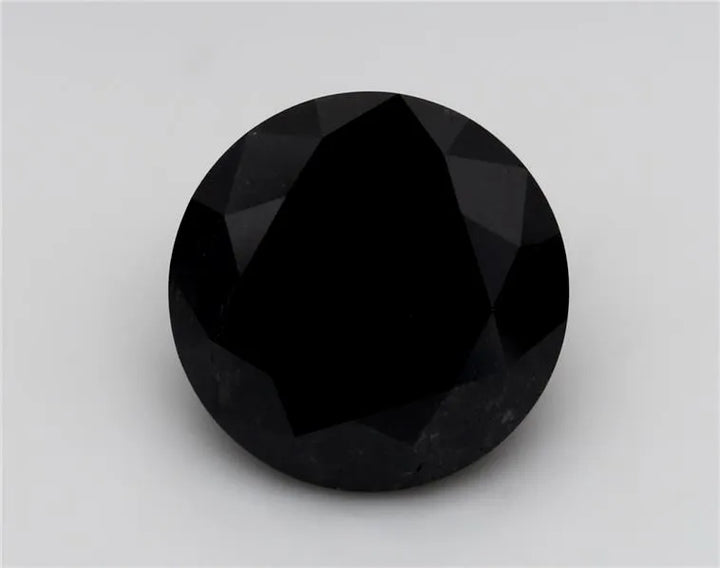 6.01ct Round Natural Diamond (Colour Fancy Black, Clarity VVS2, Cut EX, GIA Certified)