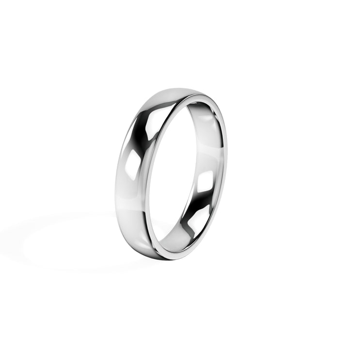 Argolla Clasica Confort Fit Light Diamante Clasica Confort