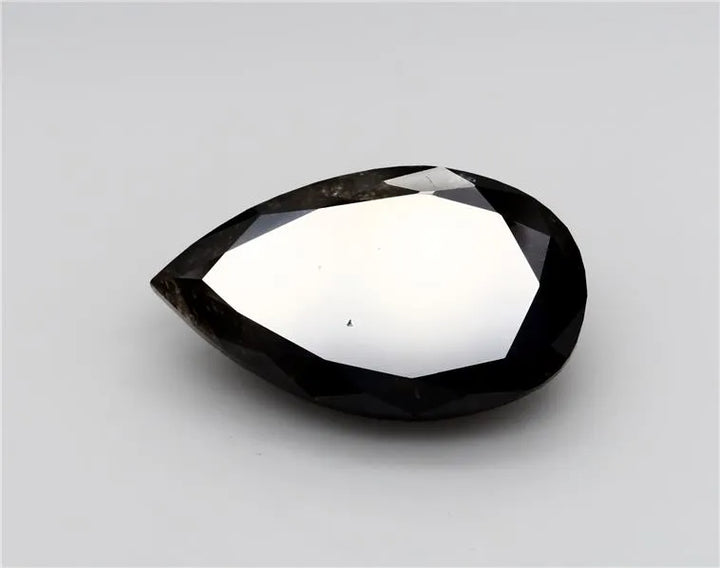 7.45ct Pear Natural Diamond (Colour Fancy Black, Clarity VVS2, Cut EX, GIA Certified)