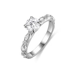 Anillo de Compromiso Constelación Milgrain