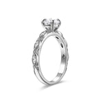 Anillo de Compromiso Constelación Milgrain