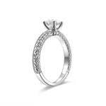 Anillo de Compromiso Solitario Aurelio Vintage