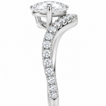 Anillo de Compromiso Solitario Pavé Brisa