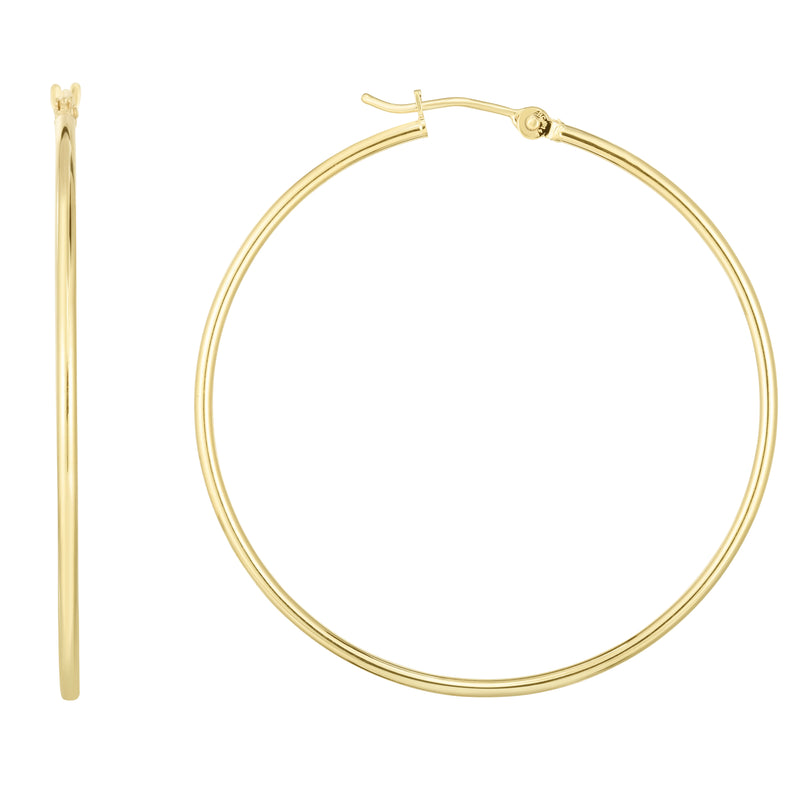 Aros Argolla Oro 14K 45 x 1.5 MM